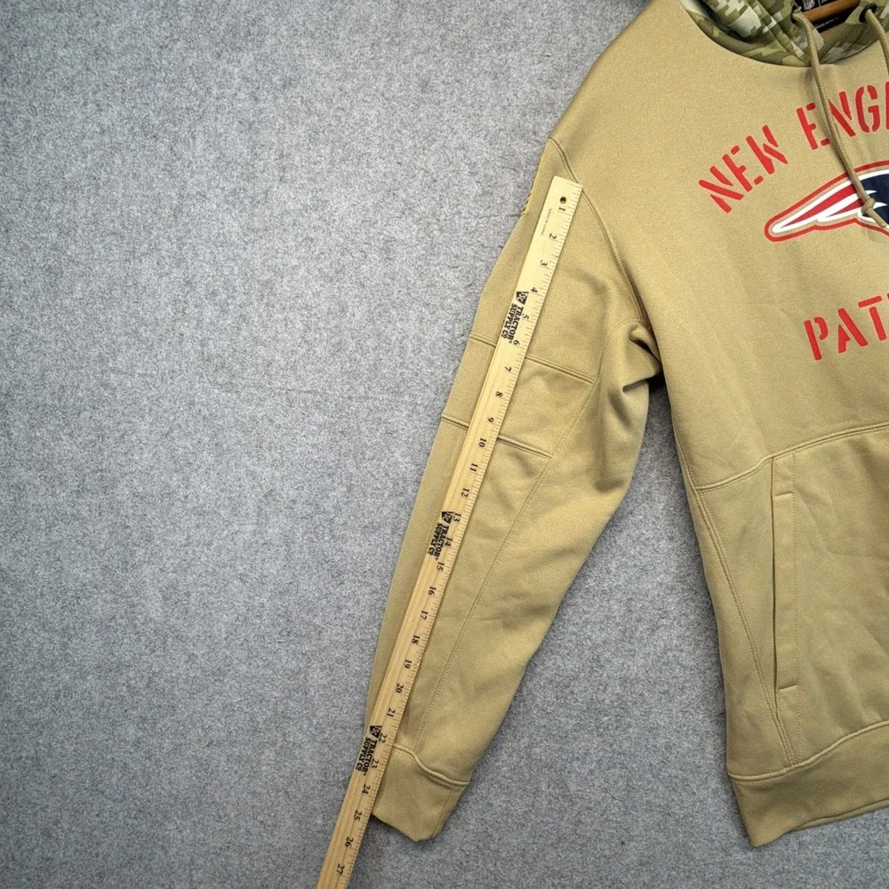 New England Patriots Hoodie Men Large Nike Salute To Service Military Camo